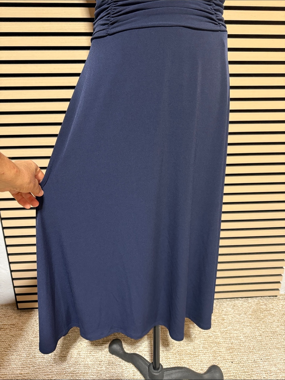 NWT Navy Blue Lace Dress Size 14 - Picture 6 of 12